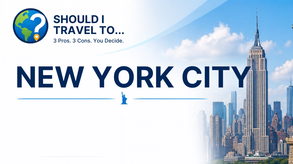 should I Travel To ... New York City blog header