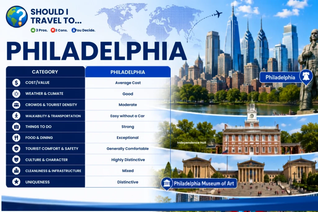 Should I Travel To ... Philadelphia Scorecard