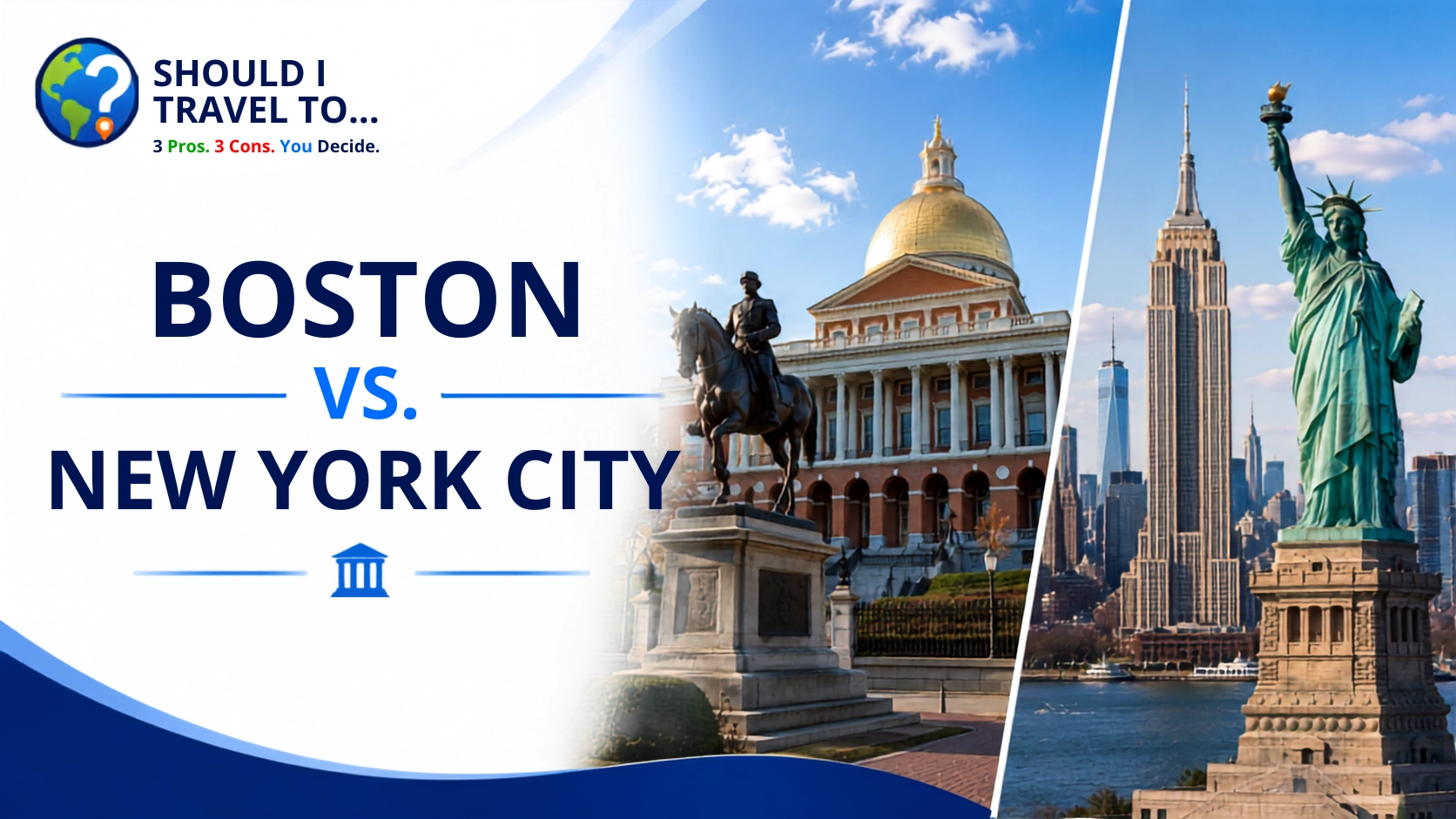 Should I Travel To ... Boston vs. New York City header image