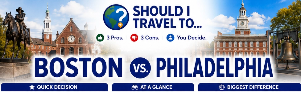 Should I Travel To ... Boston vs. Philadelphia snapshot thumbnail