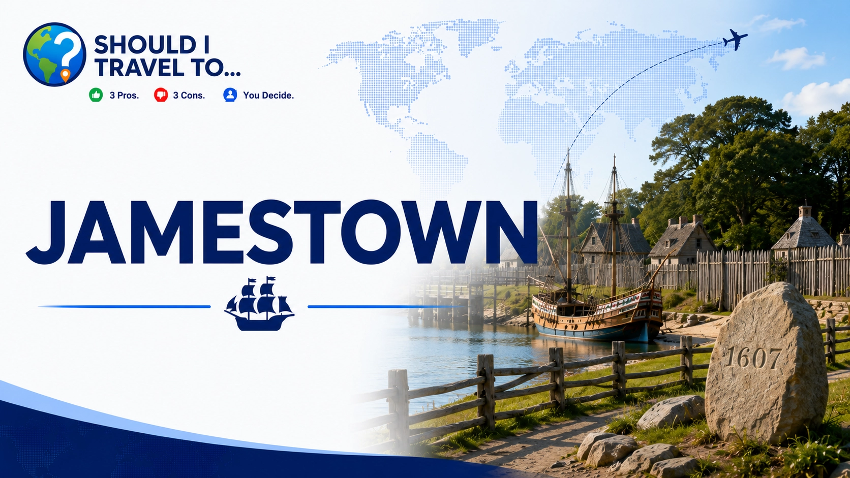 Should I Travel To ... Jamestown header