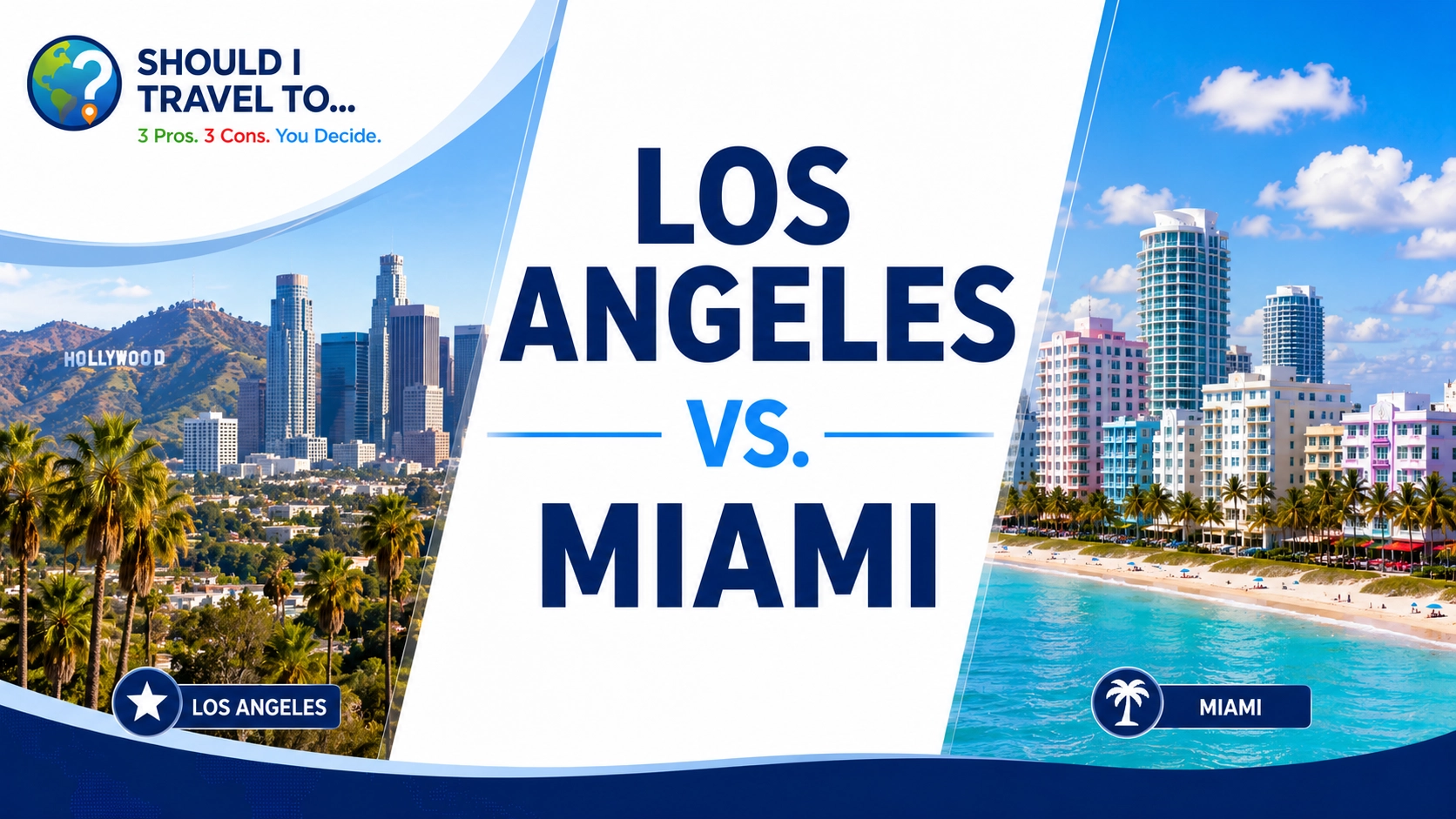 Should I Travel To ... Los Angeles vs. Miami header
