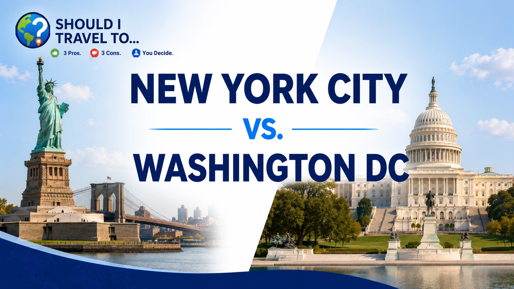 Should I Travel To ... New York City vs. Washington, DC, header