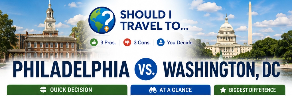 Should I Travel To ... Philadelphia vs. Washington, DC, snapshot thumbnail