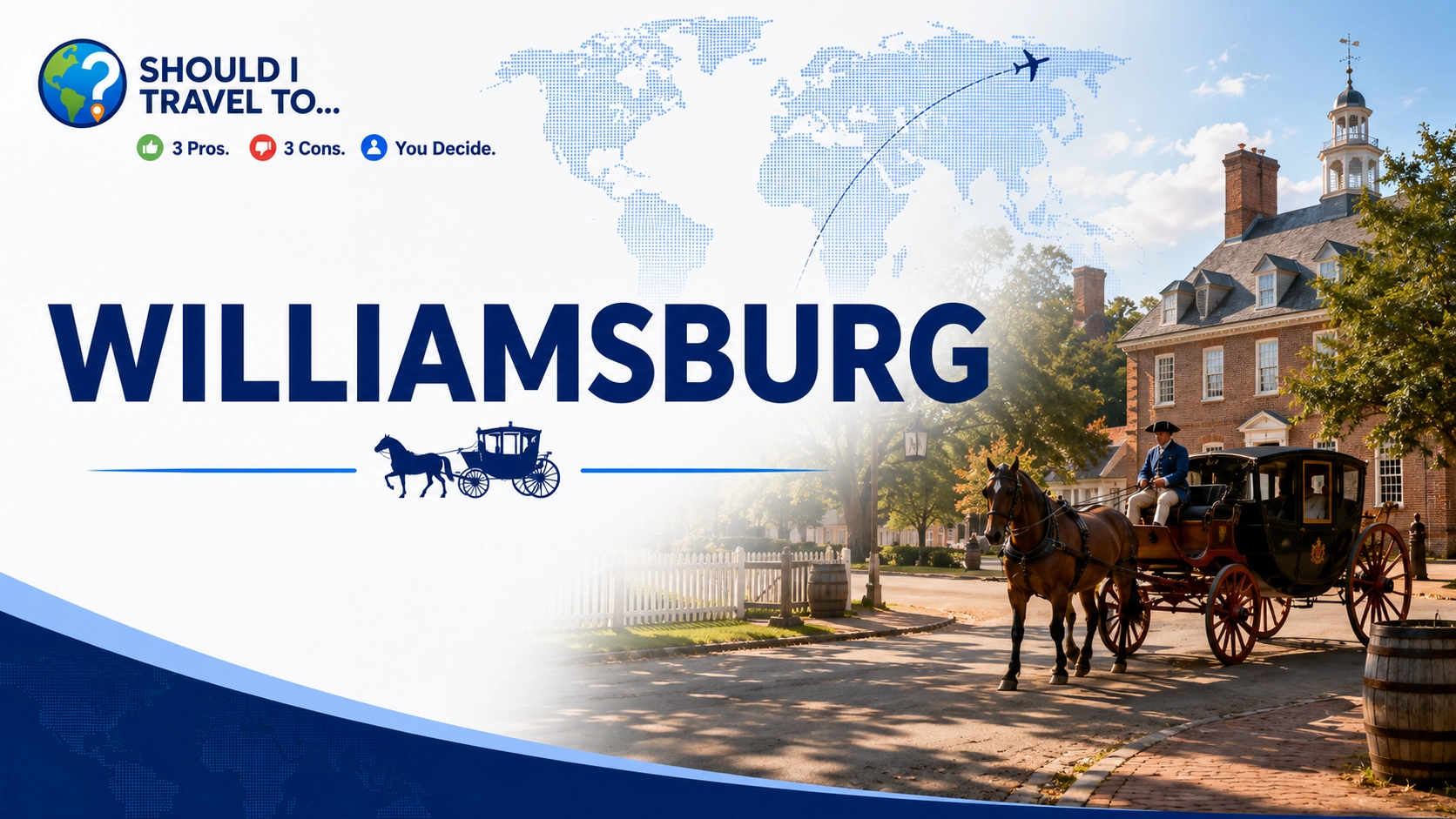 Should I Travel To ... Williamsburg header