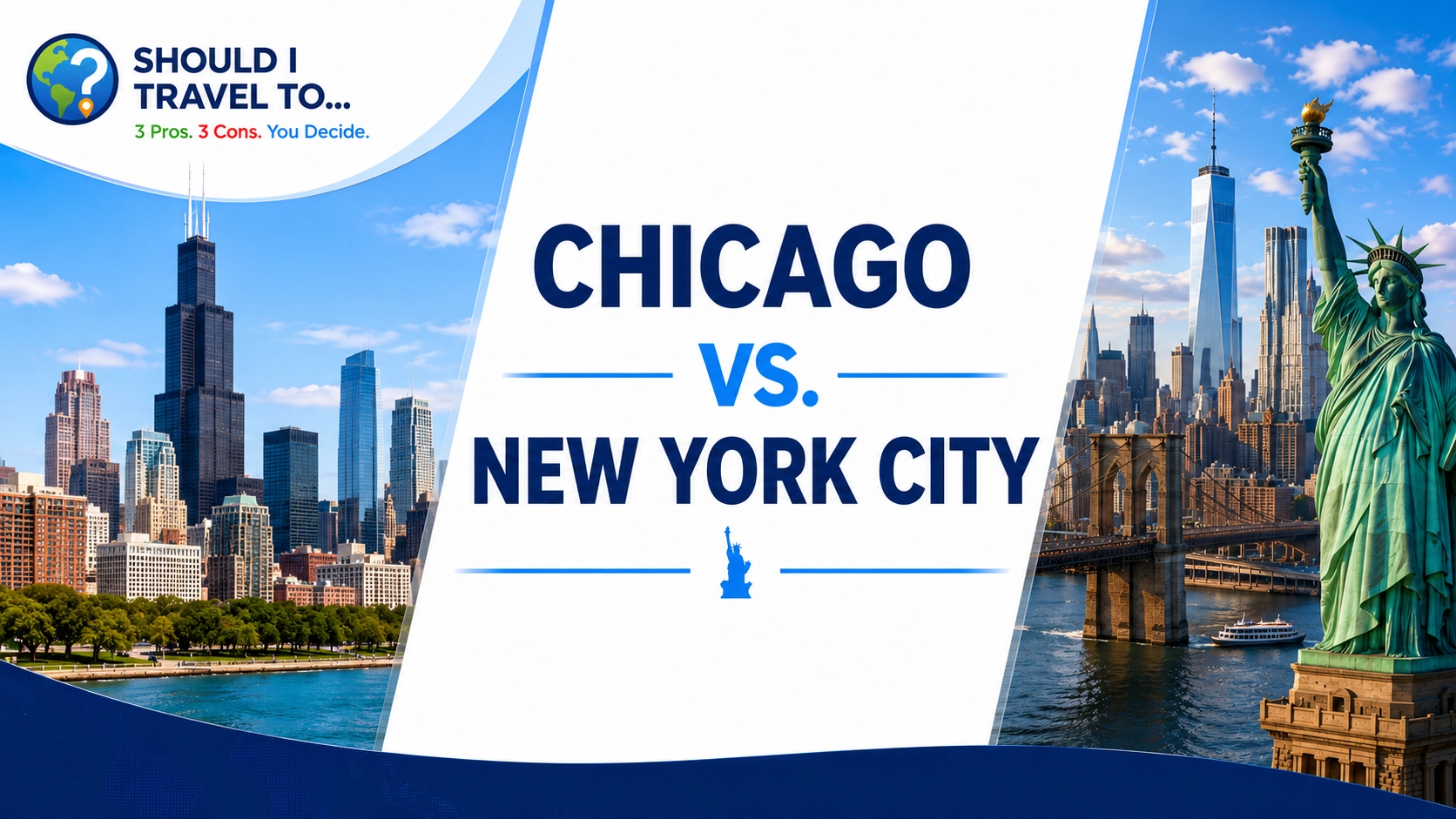 Should I Travel To ... Chicago vs. New York City header image