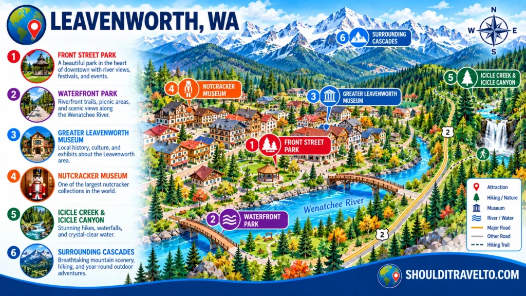 things to do in Leavenworth, WA, for first-time visitors
