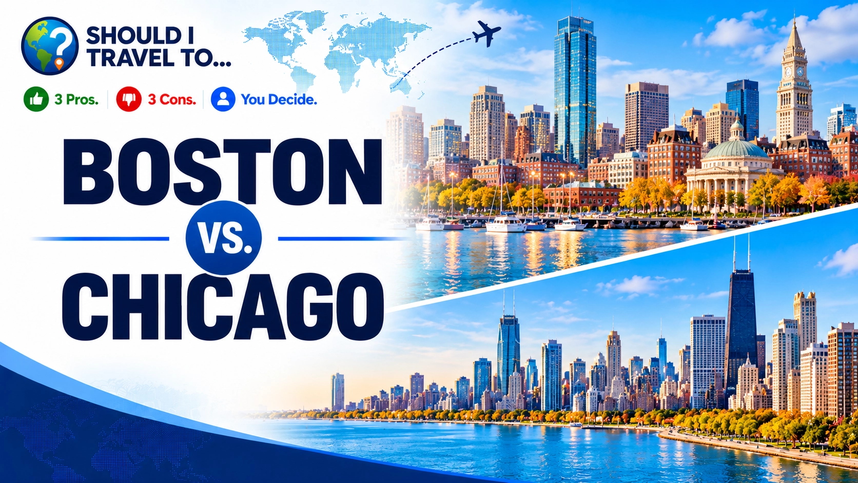 Should I Travel To ... Boston vs. Chicago header image